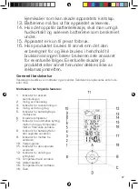 Предварительный просмотр 27 страницы OBH Nordica 4832 Instruction Manual