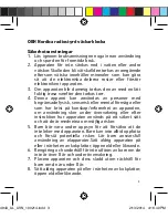 Preview for 3 page of OBH Nordica 4943 User Manual