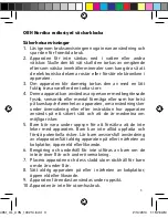 Preview for 3 page of OBH Nordica 4951 User Manual