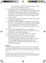 Предварительный просмотр 14 страницы OBH Nordica 5164 Instruction Manual