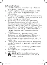 Preview for 19 page of OBH Nordica 5168 Instruction Manual