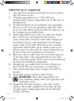 Preview for 12 page of OBH Nordica 5188 Instruction Manual