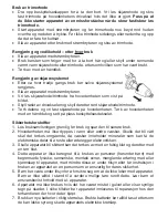 Preview for 10 page of OBH Nordica 5509 attraxion Instructions Of Use