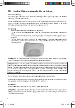 Preview for 6 page of OBH Nordica 6074 Instruction Manual