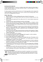 Предварительный просмотр 16 страницы OBH Nordica 6074 Instruction Manual