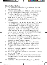 Preview for 11 page of OBH Nordica 6081 Instructions Of Use