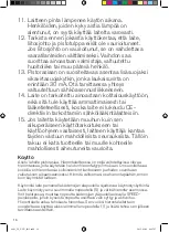 Preview for 16 page of OBH Nordica 6081 Instructions Of Use