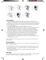 Предварительный просмотр 6 страницы OBH Nordica 6154 Instruction Manual