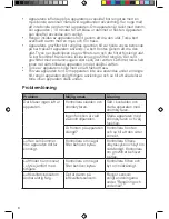 Предварительный просмотр 8 страницы OBH Nordica 6154 Instruction Manual