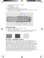 Предварительный просмотр 12 страницы OBH Nordica 6154 Instruction Manual