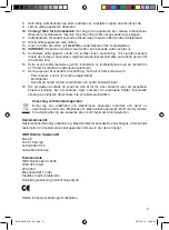 Предварительный просмотр 9 страницы OBH Nordica 6403 Instruction Manual