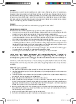 Предварительный просмотр 11 страницы OBH Nordica 6403 Instruction Manual