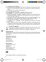 Предварительный просмотр 12 страницы OBH Nordica 6403 Instruction Manual