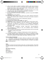 Предварительный просмотр 15 страницы OBH Nordica 6403 Instruction Manual