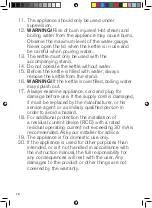 Preview for 28 page of OBH Nordica 6419 Instructions Of Use