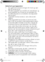 Предварительный просмотр 14 страницы OBH Nordica 6420 Instructions For Use Manual