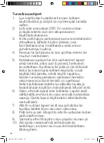 Preview for 20 page of OBH Nordica 6420 Instructions For Use Manual