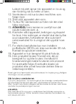 Preview for 13 page of OBH Nordica 6448 Instruction Manua