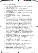 Preview for 15 page of OBH Nordica 6496 Instructions Of Use