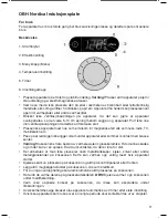 Предварительный просмотр 11 страницы OBH Nordica 6537 Instruction Manual