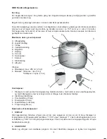 Предварительный просмотр 18 страницы OBH Nordica 6574 Instruction Manual