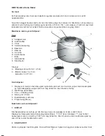 Предварительный просмотр 27 страницы OBH Nordica 6574 Instruction Manual