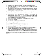 Предварительный просмотр 13 страницы OBH Nordica 6618 Manual