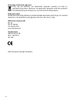 Preview for 8 page of OBH Nordica 6708 Instructions Of Use