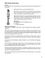 Preview for 9 page of OBH Nordica 6708 Instructions Of Use