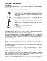 Preview for 12 page of OBH Nordica 6708 Instructions Of Use