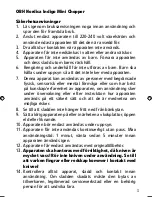 Preview for 3 page of OBH Nordica 6719 Instruction Manual