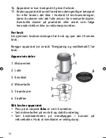 Preview for 16 page of OBH Nordica 6719 Instruction Manual