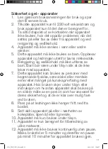 Предварительный просмотр 11 страницы OBH Nordica 6766 Instruction Manual