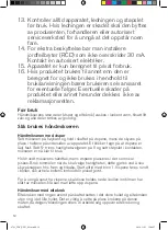 Предварительный просмотр 12 страницы OBH Nordica 6766 Instruction Manual