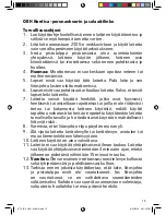 Preview for 15 page of OBH Nordica 6773 Instruction Manual