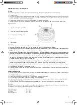 Preview for 3 page of OBH Nordica 6775 Instructions Of Use