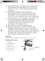 Предварительный просмотр 8 страницы OBH Nordica 6782 Instruction Manual