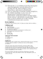 Preview for 23 page of OBH Nordica 6802 Instruction Manual