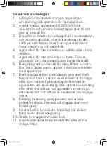 Preview for 5 page of OBH Nordica 6830 Manual