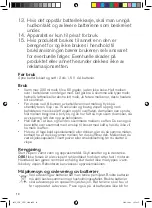 Preview for 10 page of OBH Nordica 6856 Instruction Manual