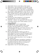 Preview for 8 page of OBH Nordica 6885 Instructions Of Use