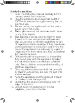 Preview for 19 page of OBH Nordica 6885 Instructions Of Use