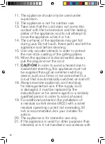 Preview for 20 page of OBH Nordica 6885 Instructions Of Use