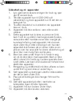 Preview for 13 page of OBH Nordica 6889 Instructions Of Use