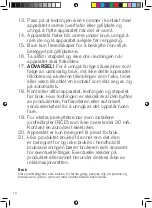 Preview for 14 page of OBH Nordica 6889 Instructions Of Use