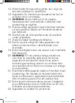 Предварительный просмотр 4 страницы OBH Nordica 6923 Instruction Manual