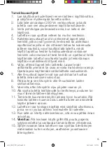 Предварительный просмотр 15 страницы OBH Nordica 6923 Instruction Manual