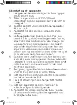 Предварительный просмотр 20 страницы OBH Nordica 6928 Instruction Manual