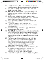 Предварительный просмотр 29 страницы OBH Nordica 6928 Instruction Manual