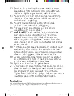 Предварительный просмотр 4 страницы OBH Nordica 6934 Instruction Manual